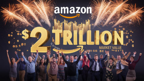 Amazon lần đầu tiên đạt vốn hóa thị trường 2 nghìn tỷ USD