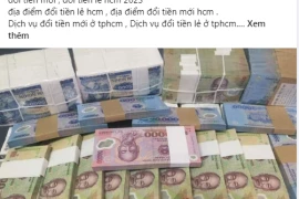 Mất Tết vì bẫy đổi tiền mới online, lì xì chưa thấy, ví đã 'bốc hơi'