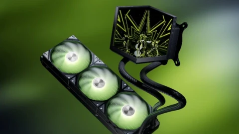 Độc lạ mẫu tản nhiệt màn hình kép và vỏ case hoàn thiện bằng vải vừa xuất hiện tại CES 2026