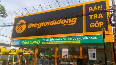Thế Giới Di Động đạt doanh thu 2 tỷ USD qua hình thức bán trả chậm