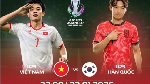 Mất 2 trung vệ trụ cột, U23 Việt Nam lấy gì đấu U23 Hàn Quốc?