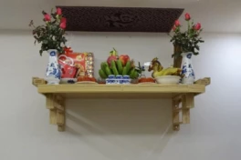 Ở chung cư trần thấp, thắp nhang này để không đen trần, nhiều tàn