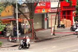 Hơn 300 trường hợp hàng quán lấn chiếm vỉa hè, vi phạm vệ sinh độ thị tại Hà Nội đã bị camera AI phạt nguội chỉ trong một ngày