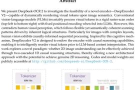 DeepSeek-OCR 2 ra mắt: Trí tuệ nhân tạo học "logic thị giác của con người" và diễn giải hình ảnh thông qua quy luật nhân quả