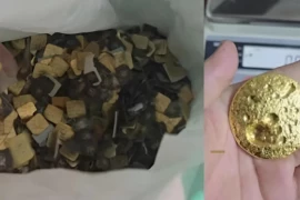 Vàng lên 19 triệu/chỉ, nhiều người xem xong clip luyện vàng liền đòi thu mua 'sim rác'