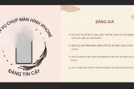 Ngỡ ngàng dịch vụ thuê chụp ảnh màn hình iPhone: Khi giới trẻ chi tiền thật để mua "phông bạt" ảo trên mạng xã hội