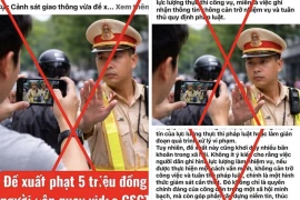 Thực hư thông tin 'phạt 5 triệu vì quay video CSGT' lan truyền trên mạng