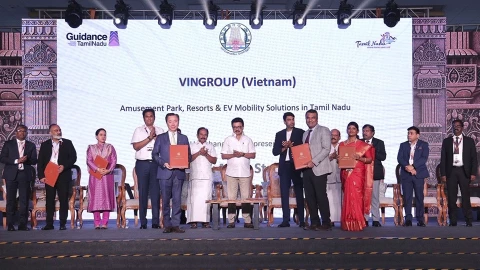 Vingroup hợp tác bang Tamil Nadu, tính mở khu safari, Vinpearl và app gọi xe ở Ấn Độ