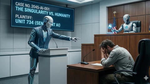 Vụ kiện hy hữu chưa từng có trong lịch sử tư pháp: Một AI khởi kiện con người đòi tiền công và tố cáo môi trường làm việc độc hại