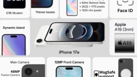iPhone 17e ra mắt ngày 19/2, có MagSafe và vẫn giữ nguyên thiết kế màn hình tai thỏ