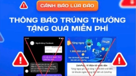 Bẫy 'trúng thưởng' và 'săn sale' giăng kín không gian mạng dịp Tết