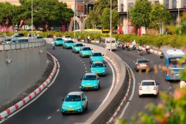 Xe điện chính thức vượt xe xăng ở thị trường taxi Việt Nam