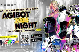 Đài HTV sắp phát sóng show nghệ thuật đầu tiên trình diễn hoàn toàn bằng robot