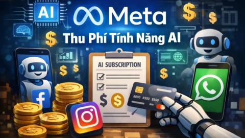 Meta thương mại hóa AI trên mạng xã hội: Người dùng trả tiền để đổi lấy tiện ích hay đánh đổi dữ liệu?
