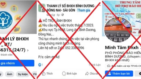 Cảnh giác chiêu lừa mạo danh bảo hiểm xã hội bùng phát dịp cuối năm