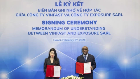 VinFast sắp sửa xuất lô xe điện đầu tiên đến Congo