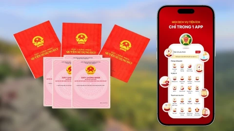 Sổ đỏ điện tử trên VNeID chính thức có hiệu lực: Người dân không cần mang bản giấy khi làm thủ tục