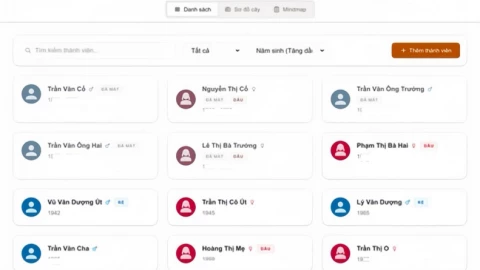 Mọi người đã có thể check online gia phả của nhau: Tìm nguồn cội hay đánh đổi dữ liệu cá nhân?
