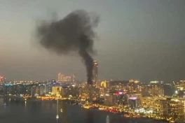 Bi hài giới thượng lưu Dubai "nhầm nhọt" tên lửa Iran là... pháo hoa