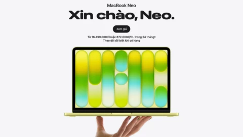 16,5 triệu đồng cho MacBook Neo: Lời tuyên chiến của Apple gửi đến thế giới laptop Windows