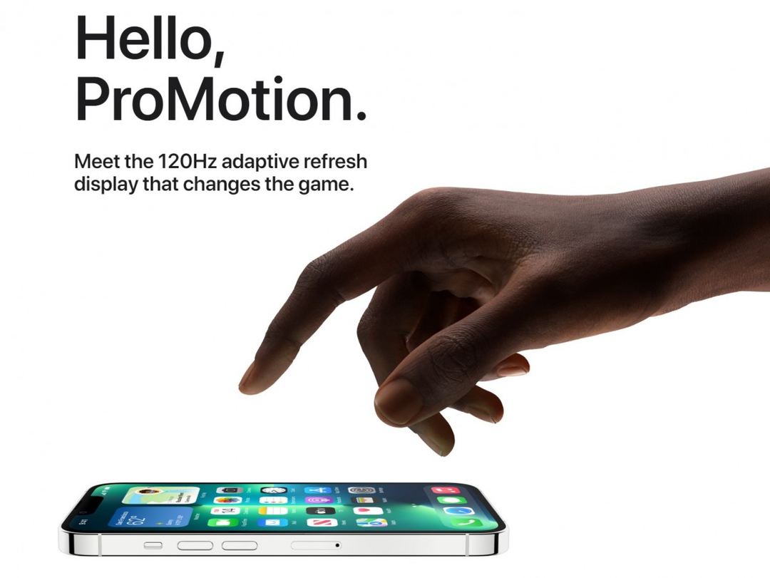 Cách bật màn hình 120Hz ProMotion trên iPhone 13 Pro và iPhone 13 Pro Max