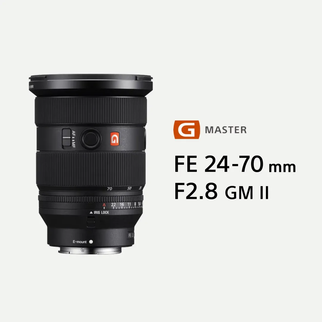 Sony trình làng FE 24-70mm 2.8 GM II: ống kính zoom tiêu chuẩn khẩu độ F2.8 nhỏ và nhẹ nhất thế giới