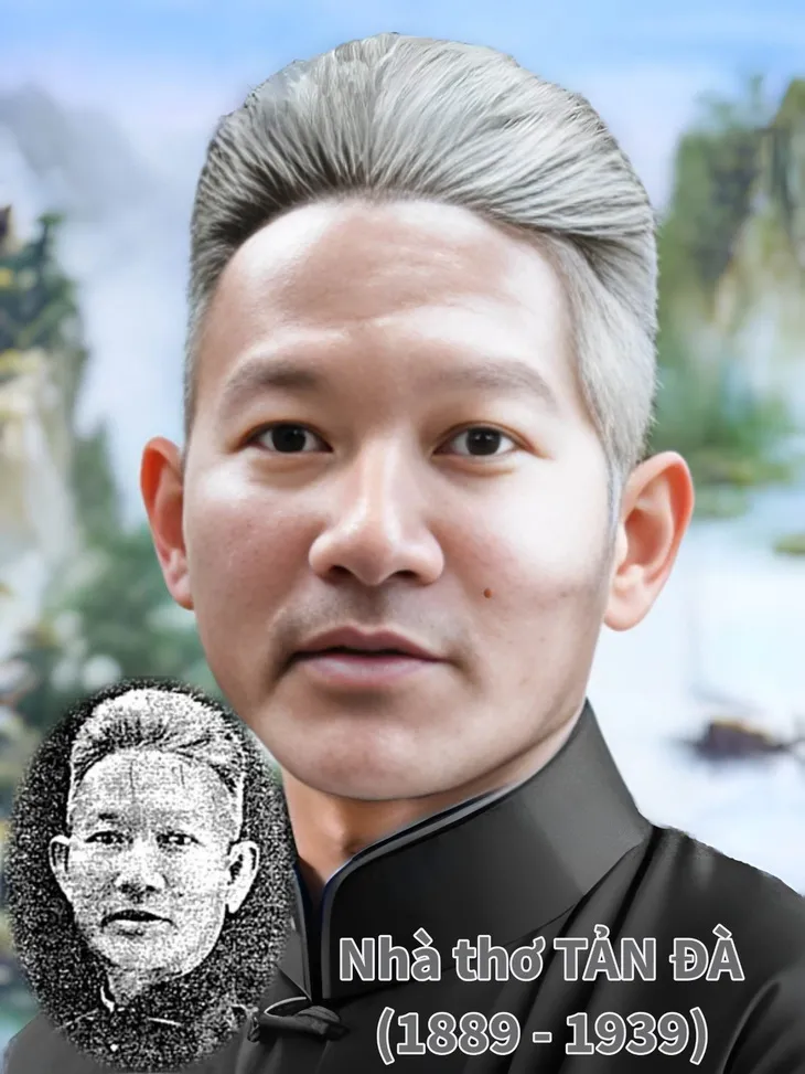 Dân mạng chia sẻ chóng mặt loạt ảnh chân dung các nhà thơ Việt Nam phục chế bằng AI