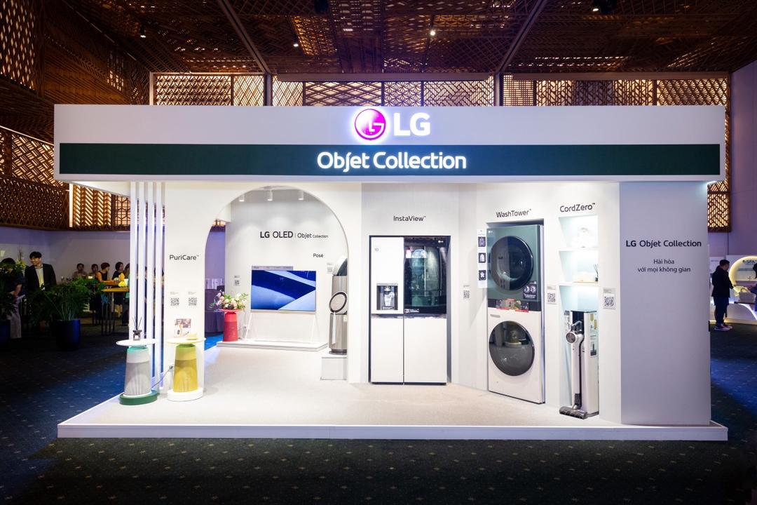 LG trình diễn bộ sưu tập thiết bị gia dụng và giải trí Objet Collection độc lạ tại tuần lễ thiết kế Việt Nam VMARK