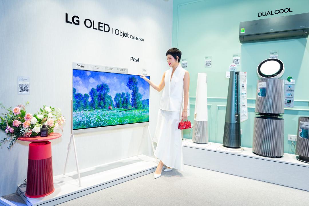 LG trình diễn bộ sưu tập thiết bị gia dụng và giải trí Objet Collection độc lạ tại tuần lễ thiết kế Việt Nam VMARK