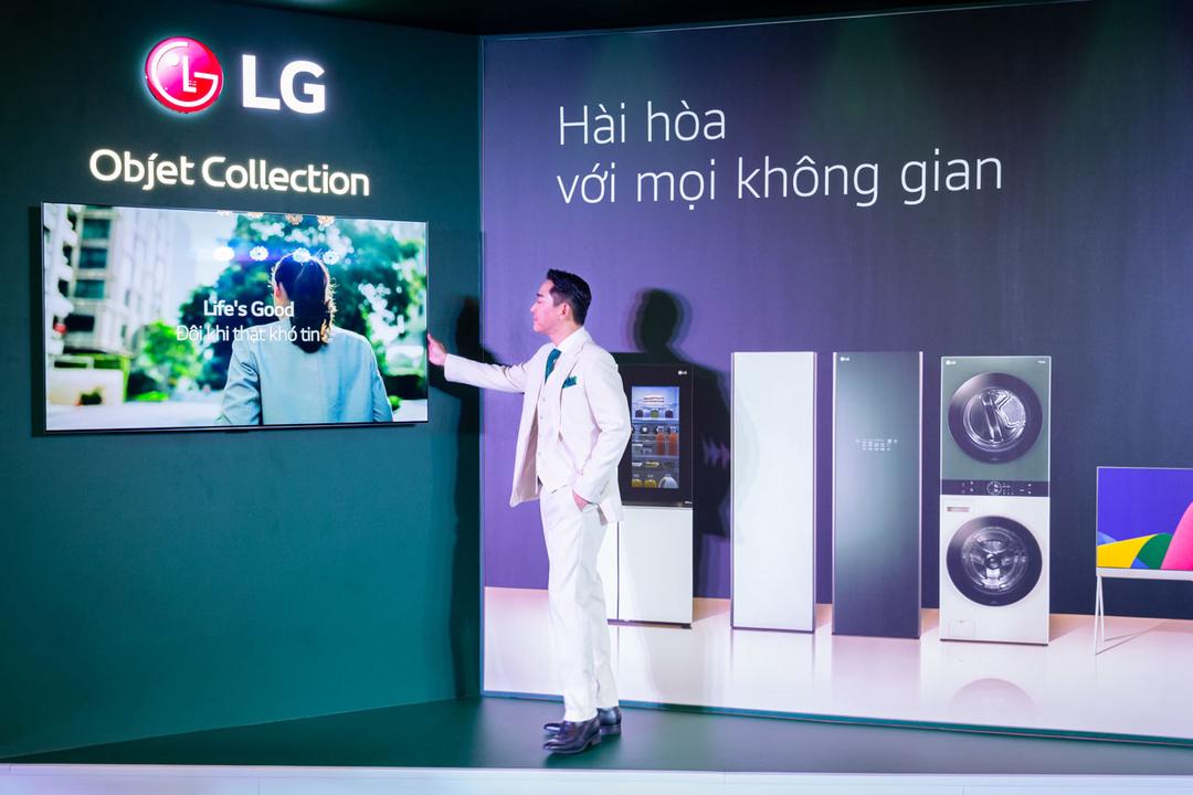 LG trình diễn bộ sưu tập thiết bị gia dụng và giải trí Objet Collection độc lạ tại tuần lễ thiết kế Việt Nam VMARK