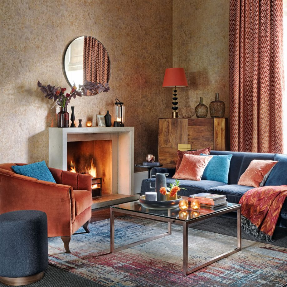 8 ý tưởng trang trí phòng khách cho mùa đông ấm áp hơn