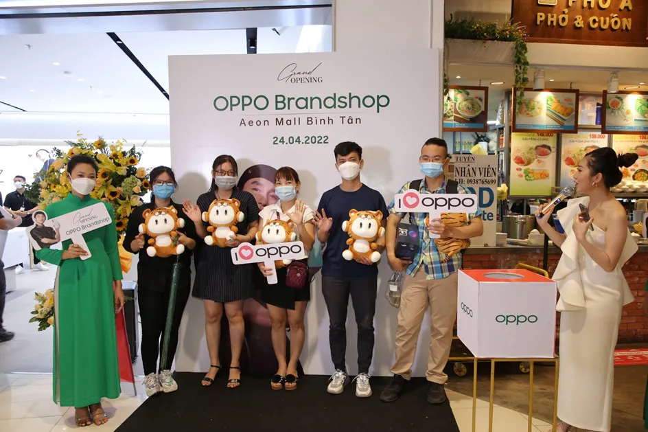 Oppo mở thêm loạt cửa hàng Oppo Experience Store tại Việt Nam