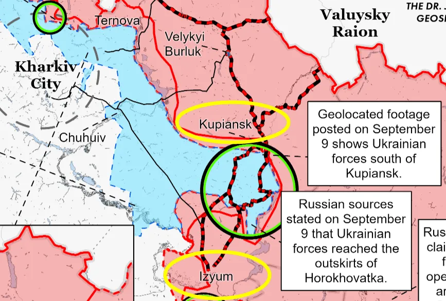 Quân đội Nga giải thích việc rút khỏi nhiều khu định cư ở khu vực Kharkov sau khi bị Ukraine phản công