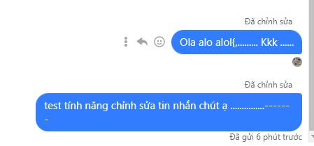 Facebook Messenger đã cho sửa tin nhắn, ai có nước đi sai đã có thể đi lại được rồi