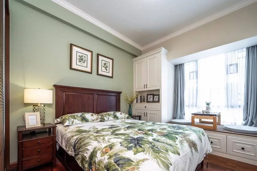 Căn hộ 3 phòng ngủ trang trí theo phong cách Mỹ tươi mới và thanh lịch 