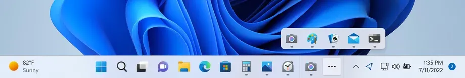 Windows 11 sắp được cập nhật tính năng chống tràn thanh taskbar