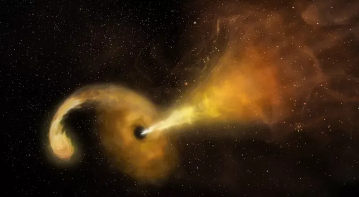 Hố đen trong vũ trụ có phát nổ không?