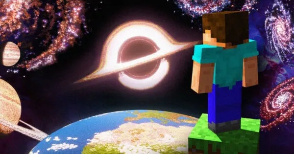 Choáng ngợp trước vũ trụ được tái tạo trong Minecraft của chàng trai 18 tuổi
