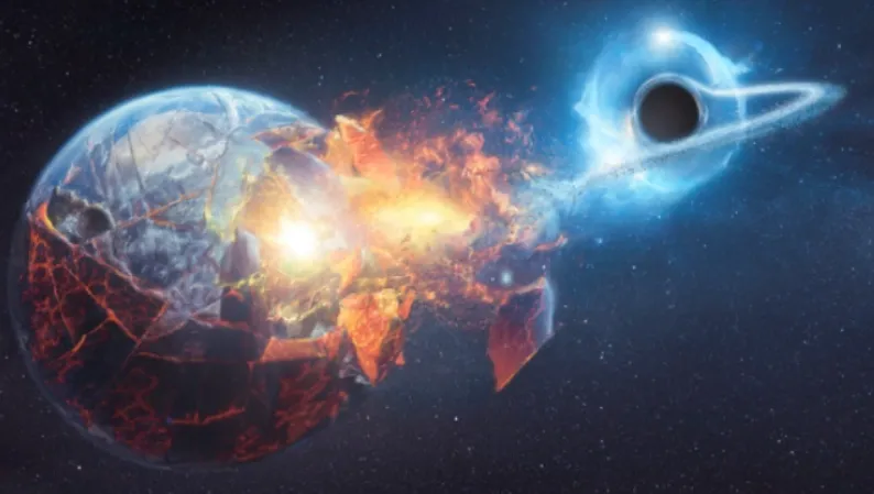 Điều gì sẽ xảy ra nếu Trái Đất chạm mặt một hố đen?