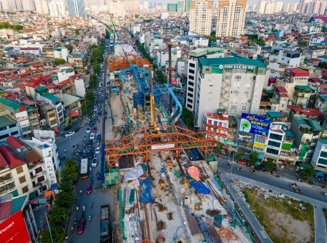 Toàn cảnh vành đai 2 Hà Nội còn 4km nữa hoàn thành tính đến 12/2022