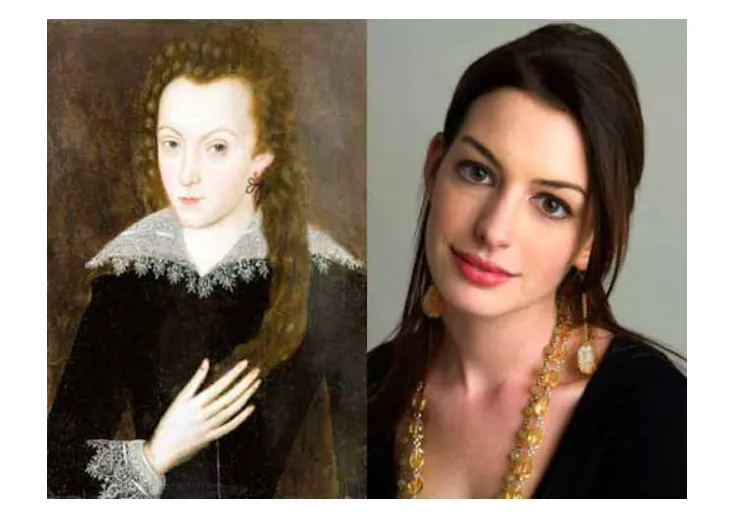 Lạ lùng: phải chăng diễn viên Anne Hathaway là người tình kiếp sau của William Shakespeare? Mối lương duyên tiền định?