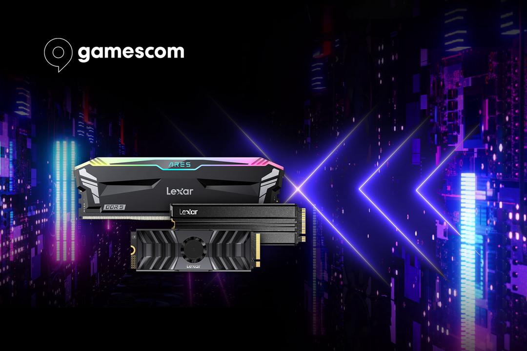 Lexar trình làng loạt SSD và RAM mới tại Gamescom 2023