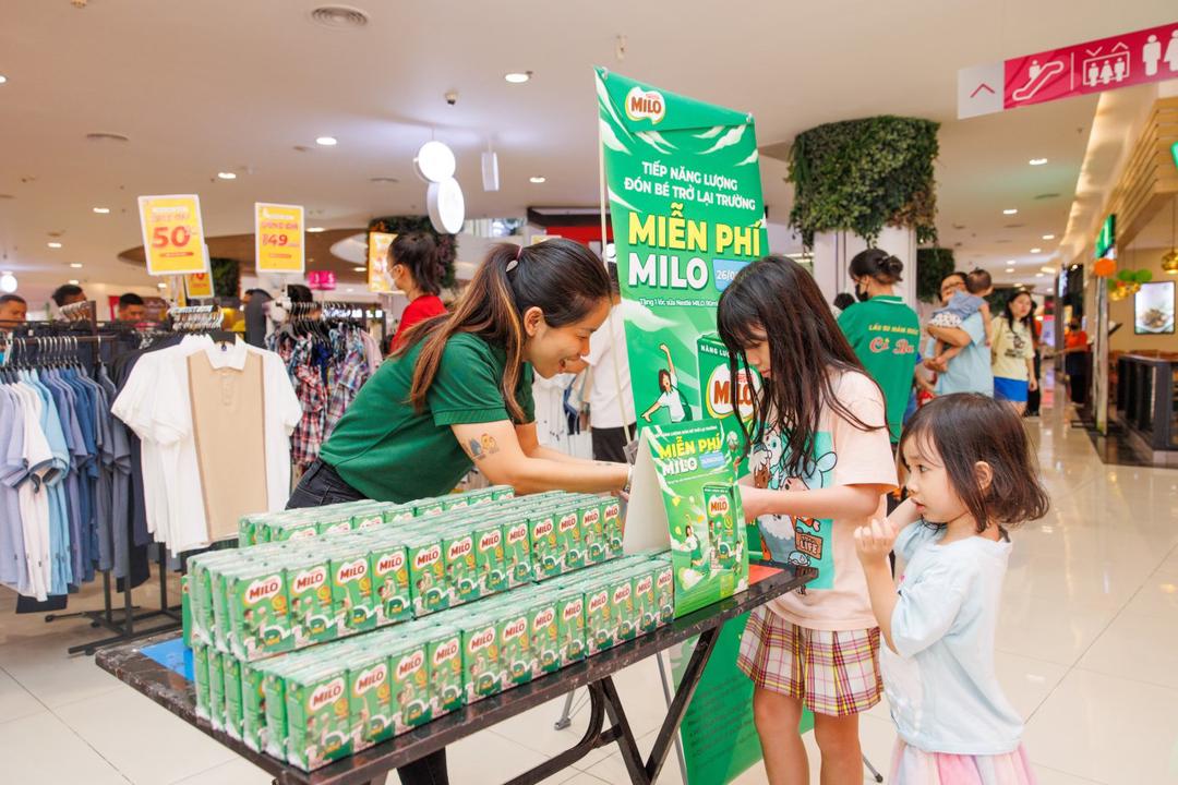 Nestlé MILO tiếp sức “thế hệ ý chí” với gần 3 triệu hộp MILO nhân ngày tựu trường