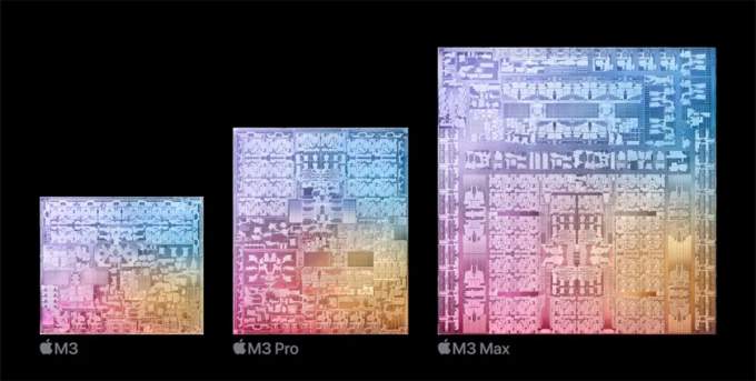 Cấu hình chi tiết chip Apple M3, M3 Pro và M3 Max