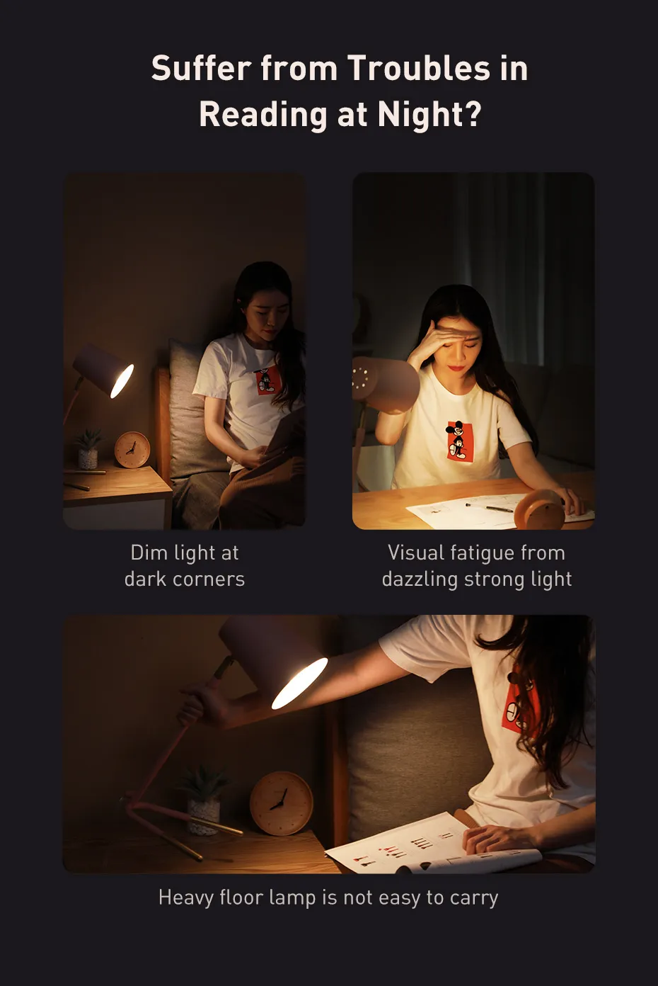 Thấy hay hay nên share cho anh em: Đèn LED mini không dây Baseus để đọc sách hay làm việc ban đêm cực tiện