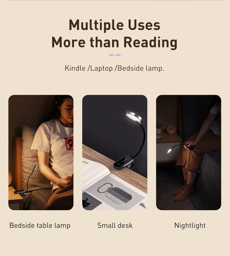 Thấy hay hay nên share cho anh em: Đèn LED mini không dây Baseus để đọc sách hay làm việc ban đêm cực tiện