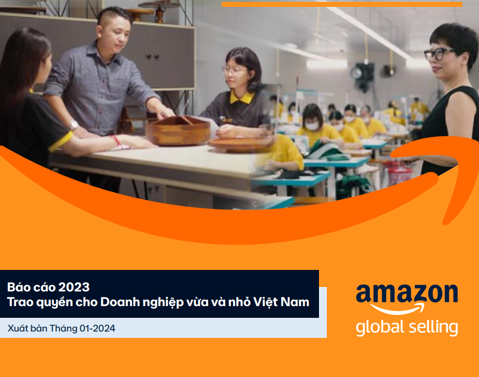 Người Việt đã bán hơn 17 triệu sản phẩm trên Amazon trong năm 2023, giá trị xuất khẩu tăng hơn 50% so với năm 2022