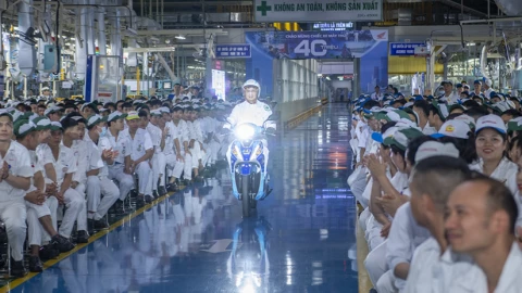 Honda đã bán được 40 triệu xe máy và 286 nghìn ô tô ở Việt Nam