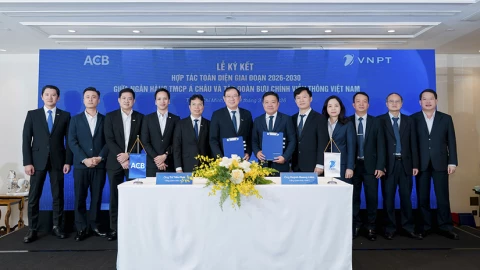 VNPT và ACB hợp tác toàn diện, ưu tiên dùng dịch vụ của nhau
