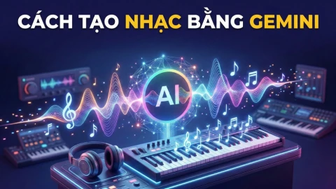 Cách tự sáng tác nhạc bằng Gemini AI chỉ trong vài giây